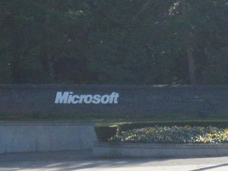 Microsoft sign